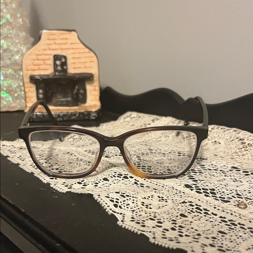Carolina Herrera, Black and Brown Eyeglasses